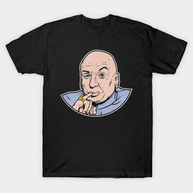 retro dr evil T-Shirt by pulporosa